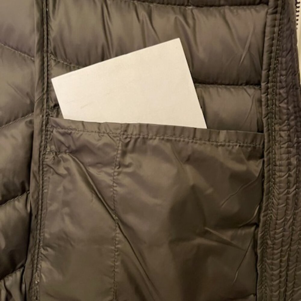 Michael Kors Knee Length Light Weight Puffer Coat - Picture 8 of 9